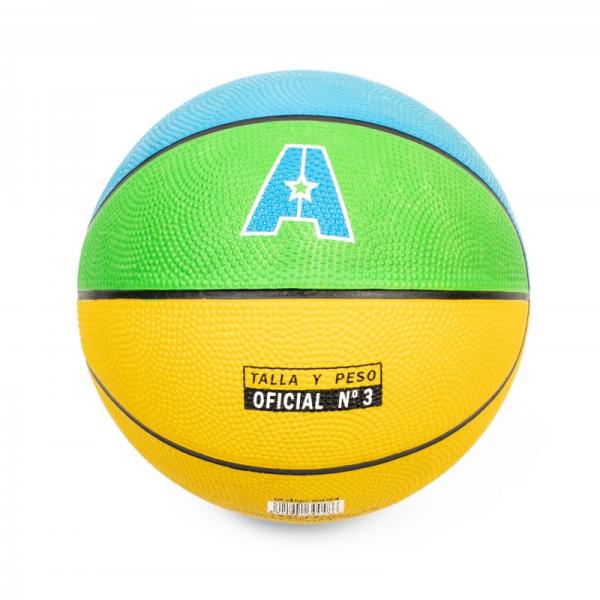 Ballon de basket multicolore