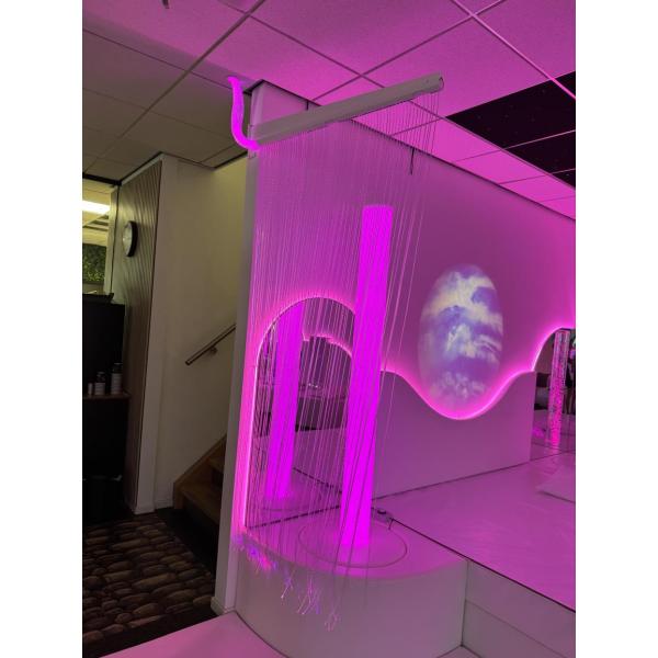 Rideau chatoyant avec Tringle