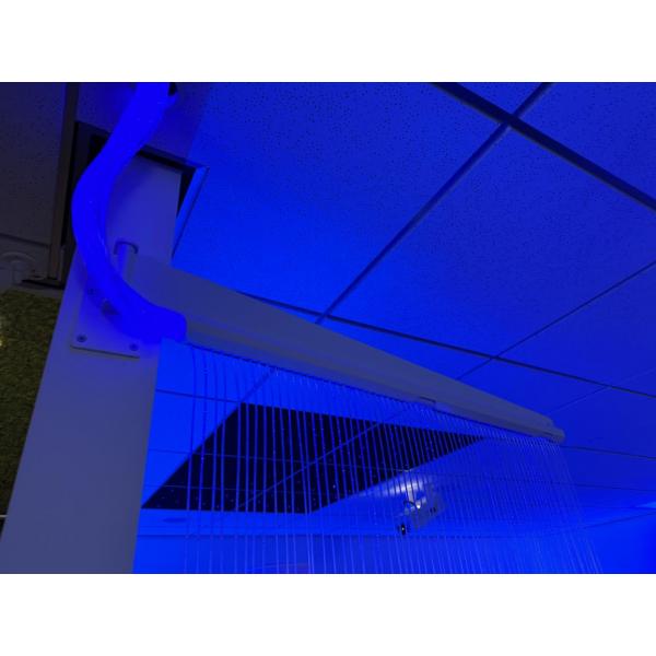 Rideau chatoyant avec Tringle