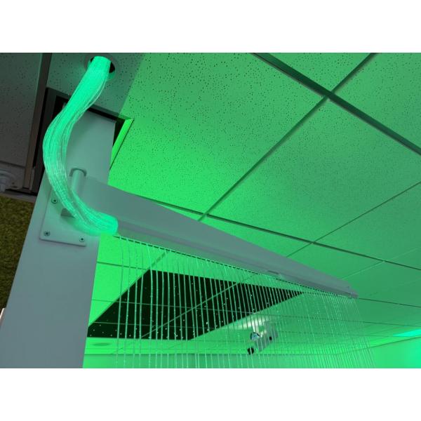 Rideau chatoyant avec Tringle