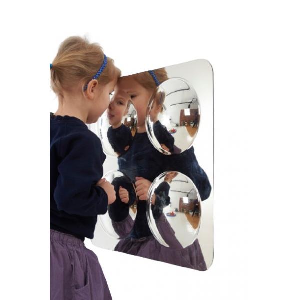 Miroir 4 bulles 49 cm