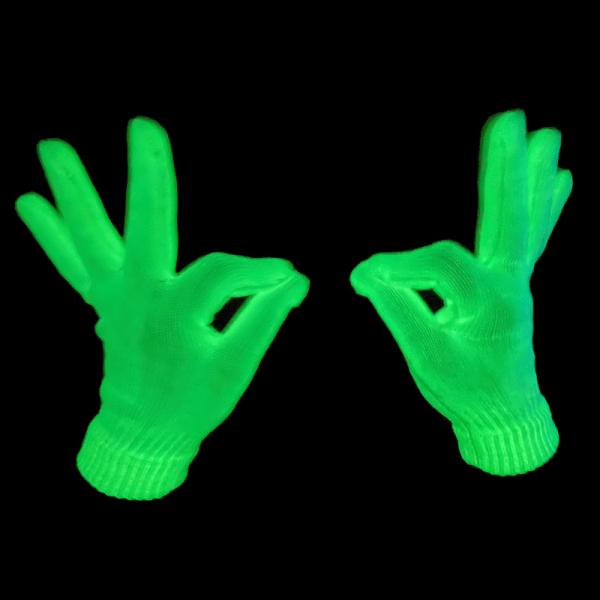 Gants brillants