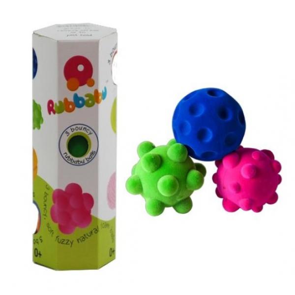 Rubbabu - Mini Balles texturées