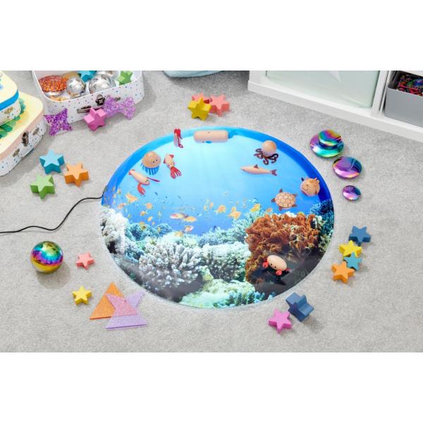 Tapis de jeu pour table sensorielle - Sous la mer