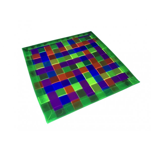 Tapis UV finition PVC angles arrondis 30x30 cm