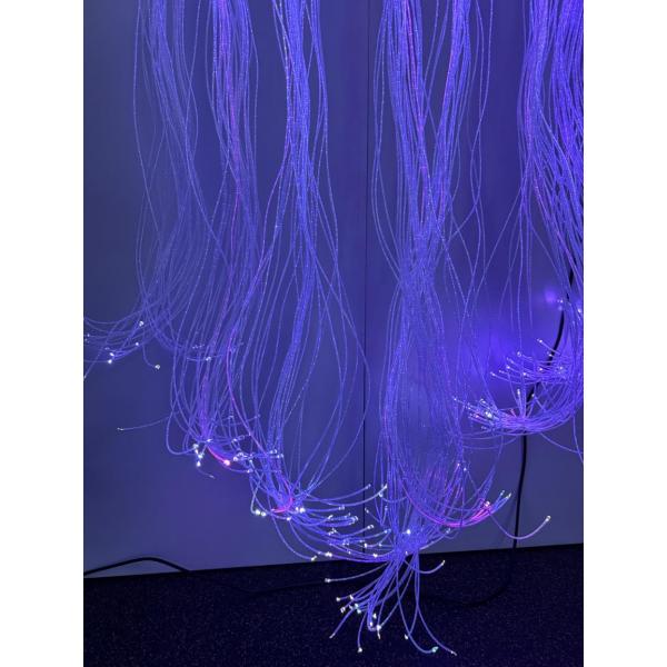 Etagère nuage pour fibres optiques effet cascade