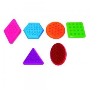 Paquet de Fidget toys - pads d'équilibre avec formes colorées