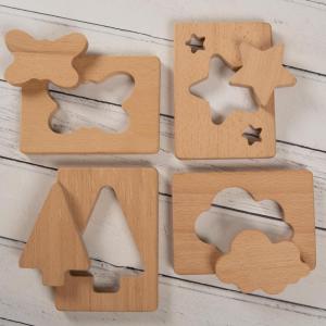 Trier des formes en bois - set 1