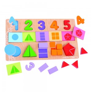 Puzzle de formes et de numéros