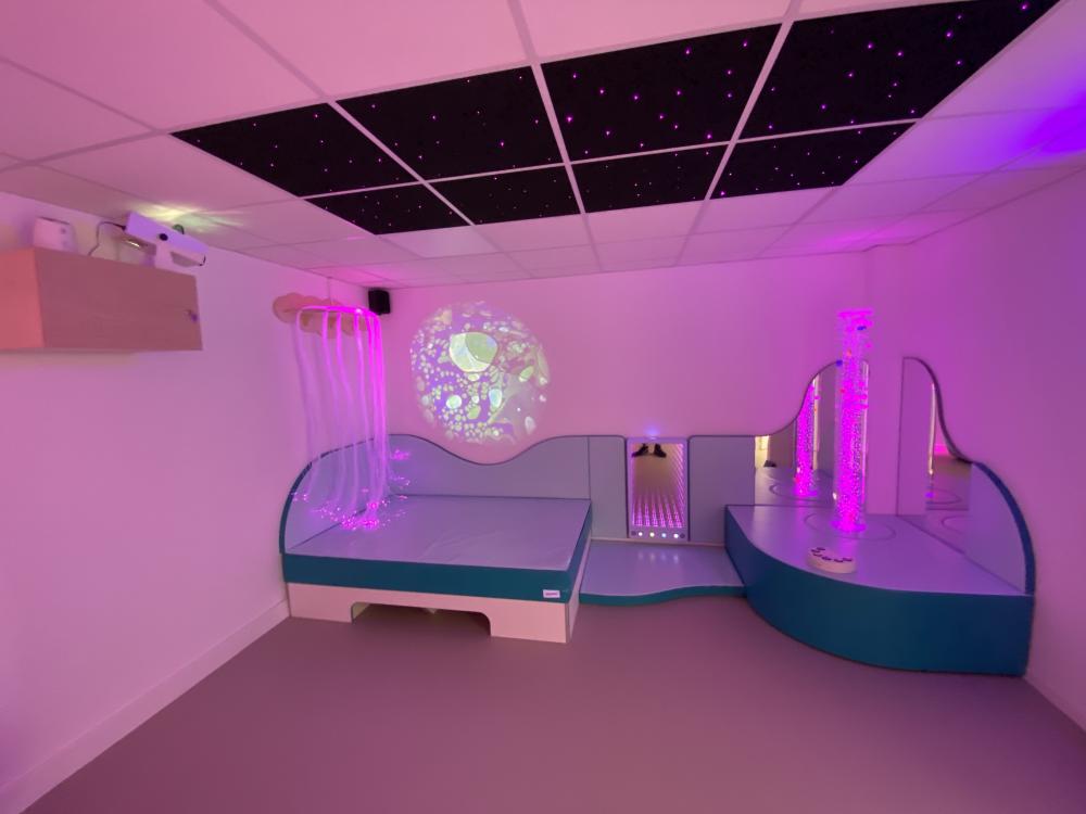 Projecteur Snoezelen - Effets visuels pour salles multisensoriels ehpad